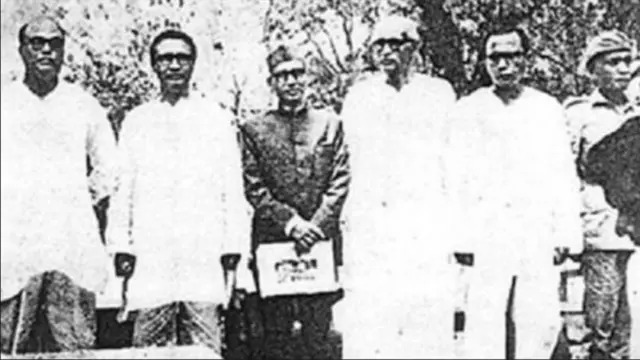 প্রবাসী সরকারের নেতৃত্বে ছিলেন যারা। ছবি: সংগৃহীত