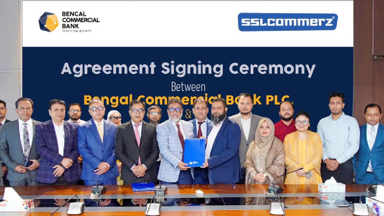 এসএসএল কমার্জের সঙ্গে বেঙ্গল কমার্শিয়াল ব্যাংকের চুক্তি