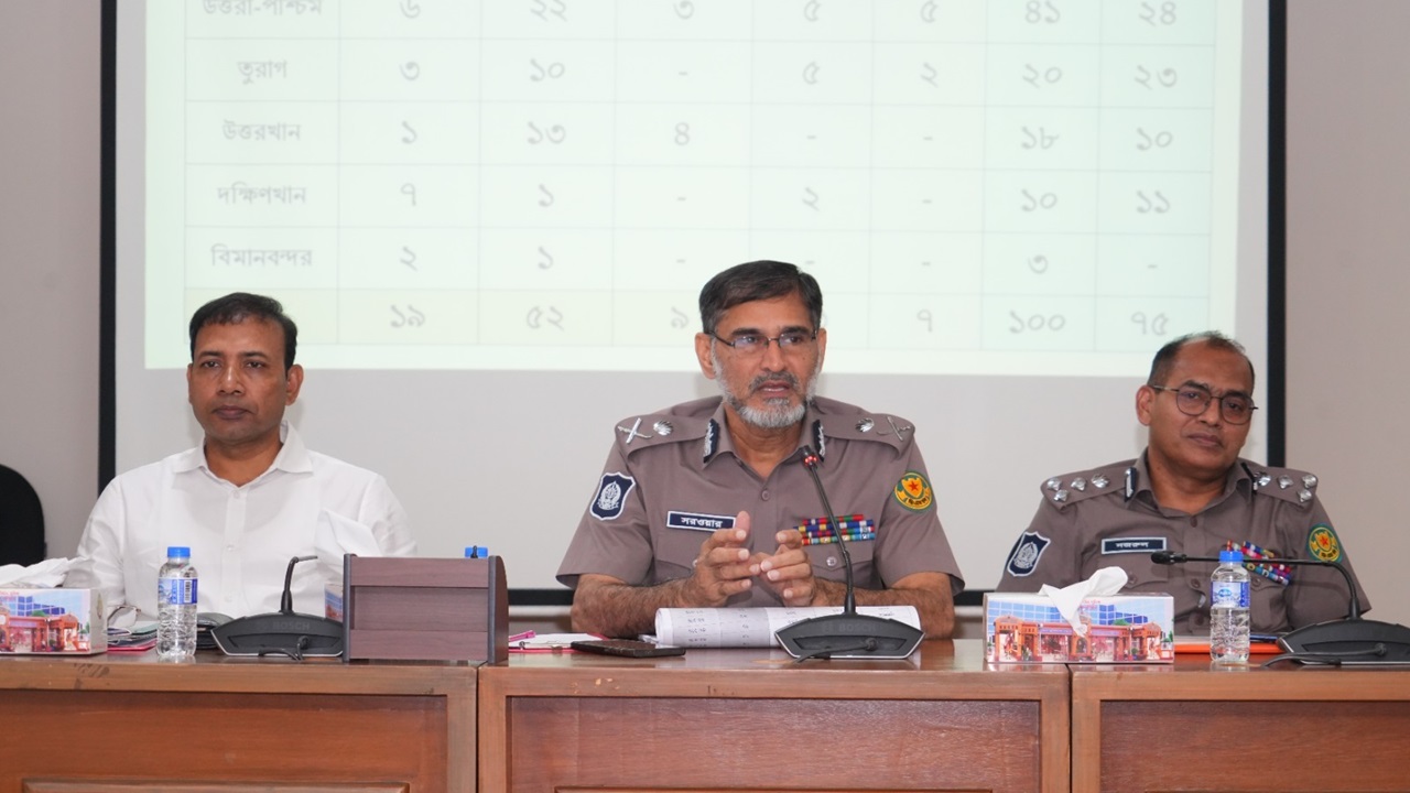 জনবান্ধব পুলিশিং গড়ে তুলতে পুলিশের টহল জোরদার করতে হবে: ডিএমপি কমিশনার