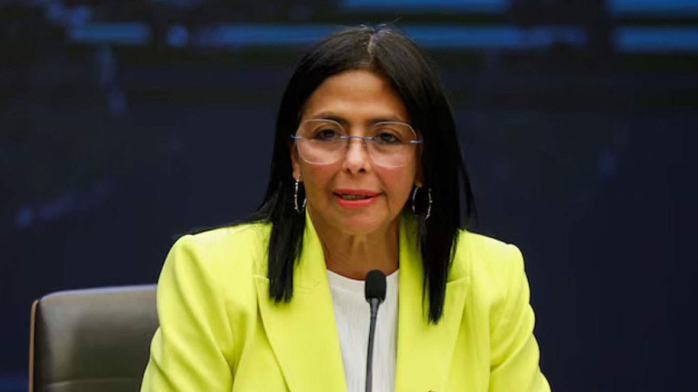 ভেনেজুয়েলার অন্তর্বর্তী প্রেসিডেন্ট ডেলসি রদ্রিগেজ