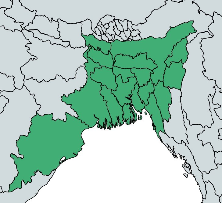 গত এপ্রিল মাসে ‘গ্রেটার বাংলাদেশ’ সংক্রান্ত একটি মানচিত্র বিতর্ক ভারতীয় কূটনৈতিক মহলে উদ্বেগ সৃষ্টি করে। ছবি: এক্স থেকে নেওয়া