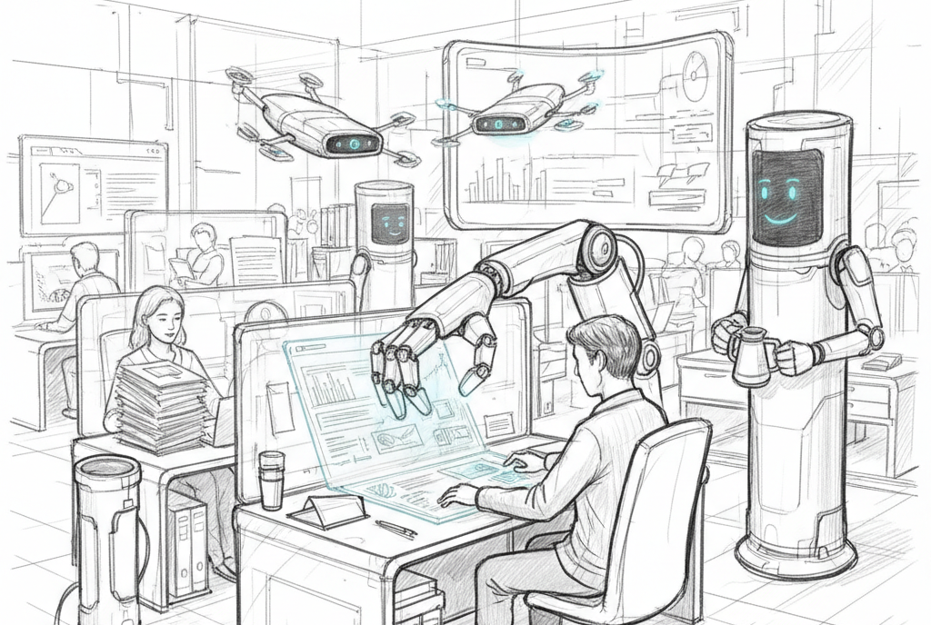 কর্মক্ষেত্রের অভ্যাস যেভাবে বদলে ফেলছে এআই