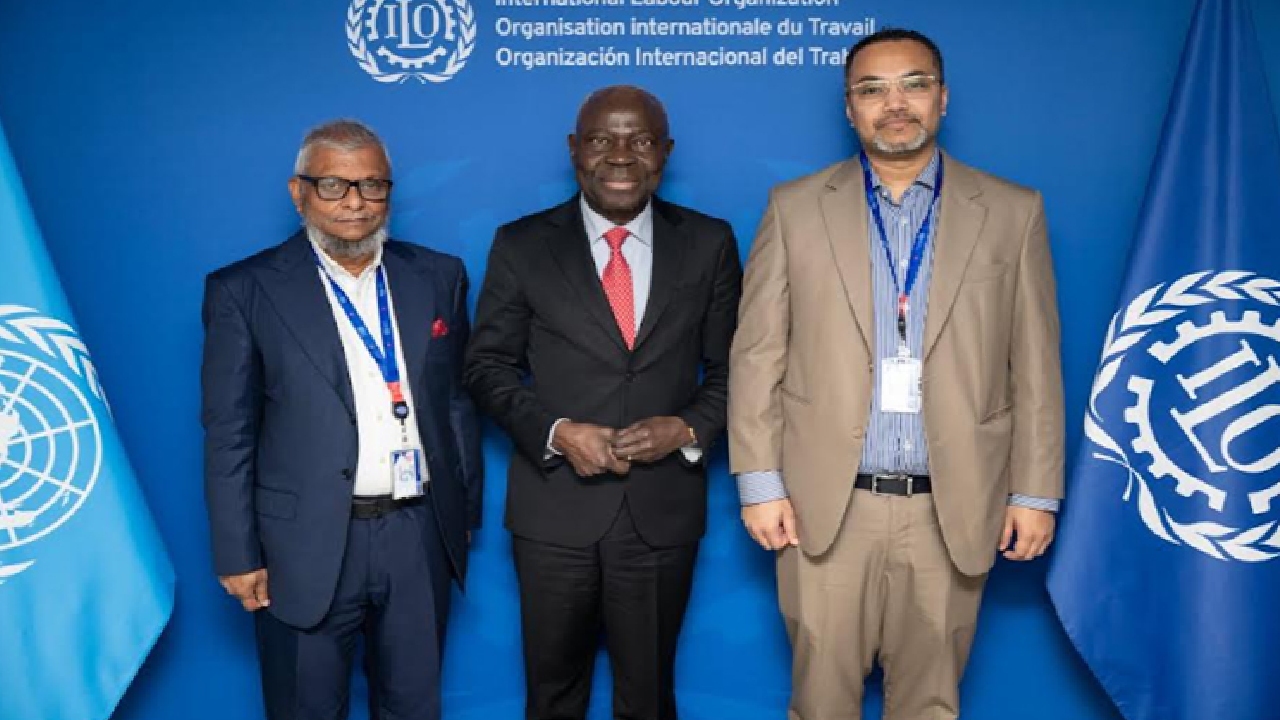 আইএলও মহাপরিচালকের সঙ্গে শ্রমমন্ত্রীর সাক্ষাৎ