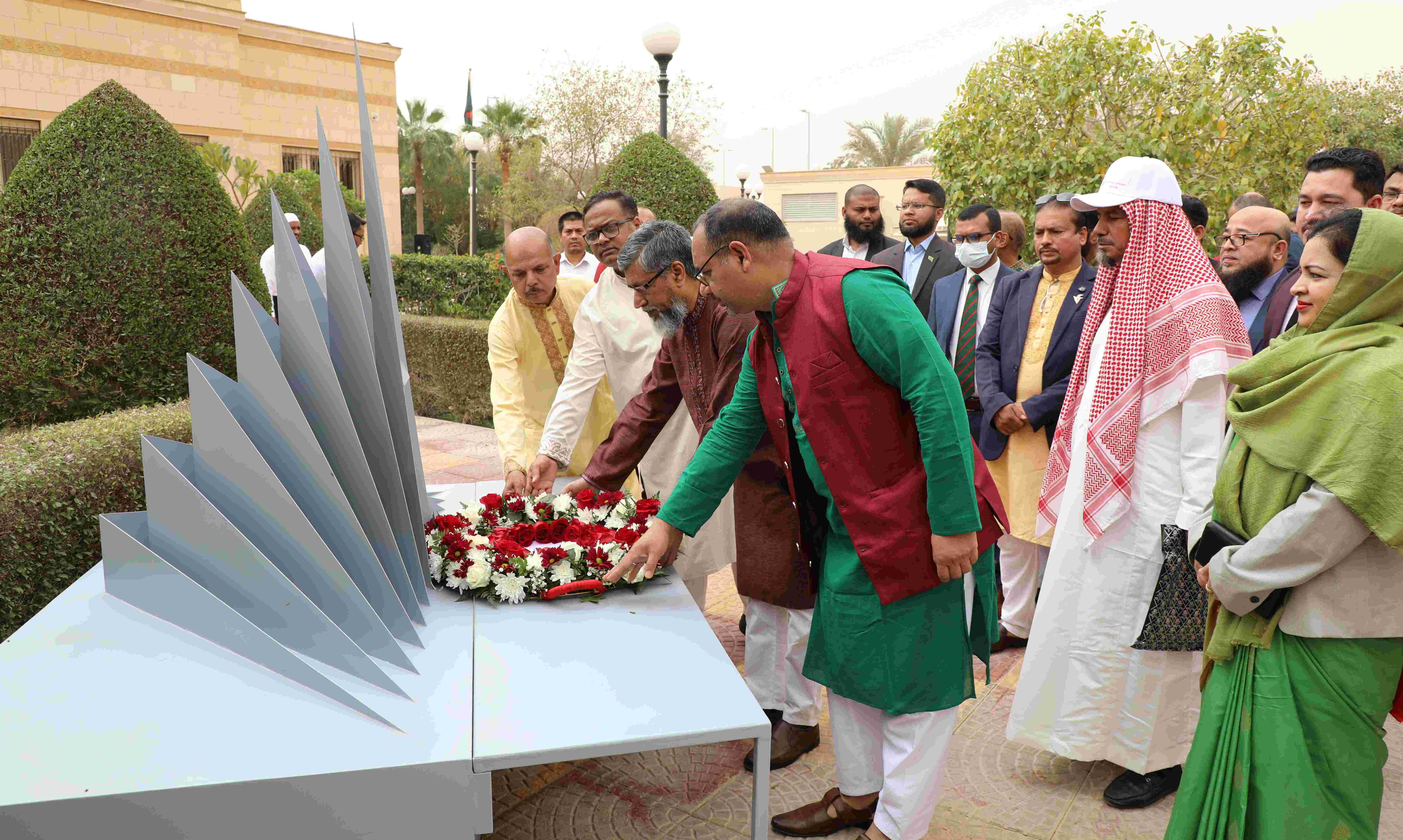 রিয়াদে বাংলাদেশ দূতাবাসে স্বাধীনতা দিবস উদ্‌যাপিত