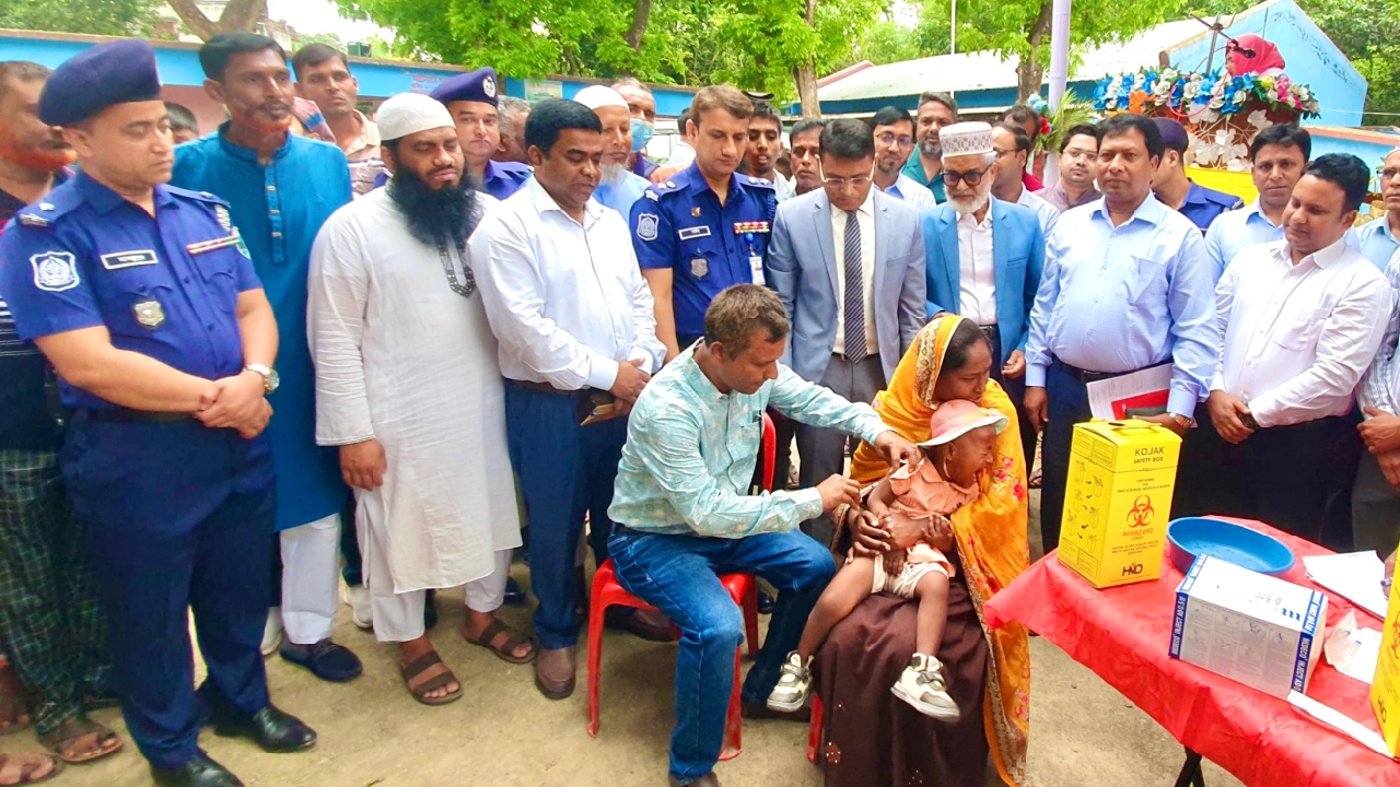 উচ্চঝুঁকির ৩০ উপজেলায় হামের টিকাদান শুরু, যারা পাবে