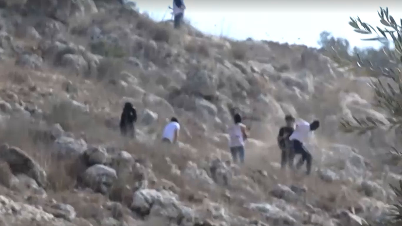 ফিলিস্তিনি গ্রামবাসী ও সাংবাদিকদের ওপর ইসরায়েলি অবৈধ বসতি স্থাপনকারীদের হামলা