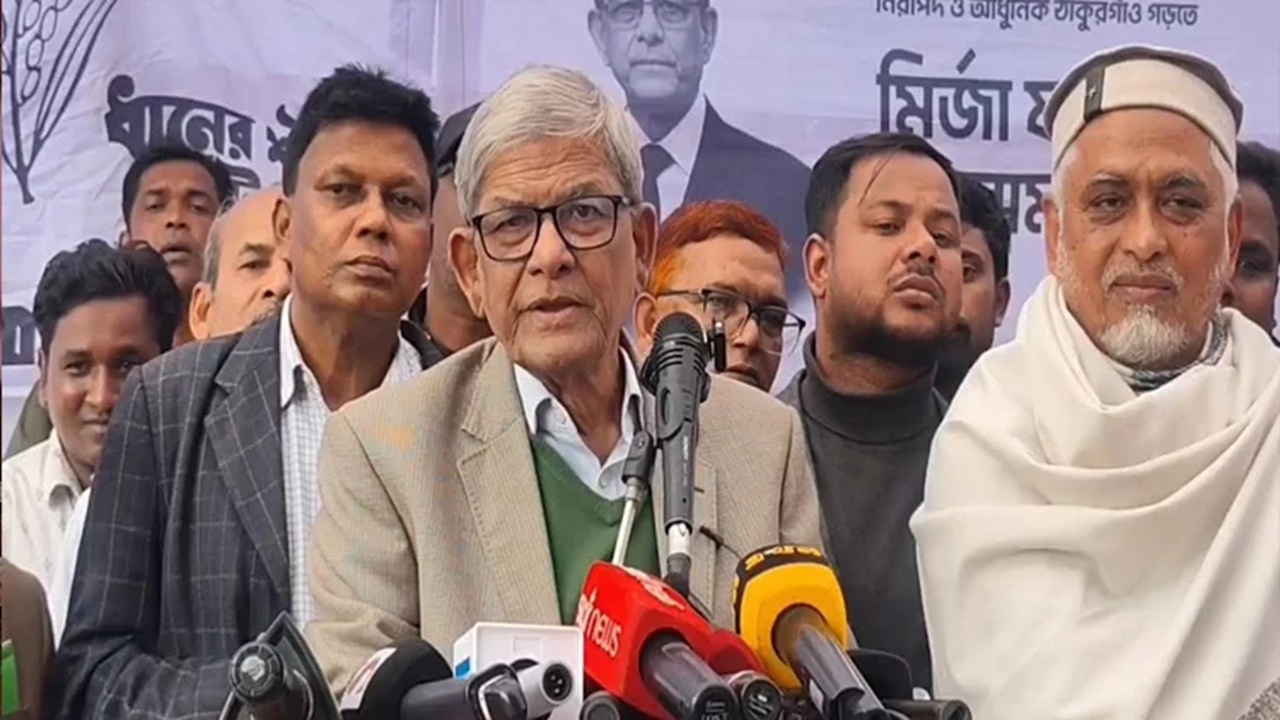 সঠিক সিদ্ধান্ত না নিলে আবার বিপদে পড়বে দেশ: মির্জা ফখরুল