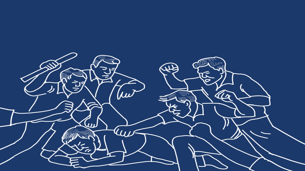 রাজধানীতে একজনকে কুপিয়ে জখম