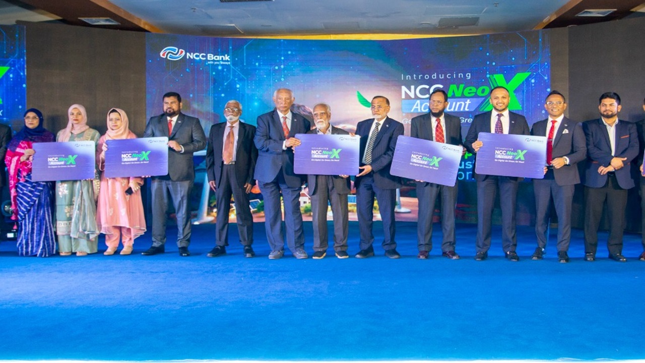 এনসিসি ব্যাংকের নতুন ডিজিটাল গ্রিন সেভিংস অ্যাকাউন্ট ‘এনসিসি নিওএক্স’ এর যাত্রা শুরু