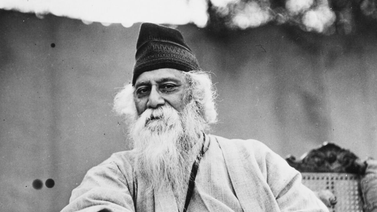 রবীন্দ্রনাথ ঠাকুর। ছবি : পোয়েট্রি ফাউন্ডেশন