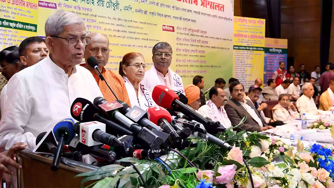 বাংলাদেশে উগ্রবাদের কোনো স্থান নেই: মির্জা ফখরুল
