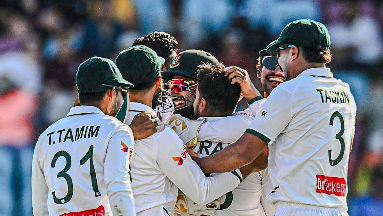 টেস্টে বাংলাদেশের অস্ট্রেলিয়া জয়