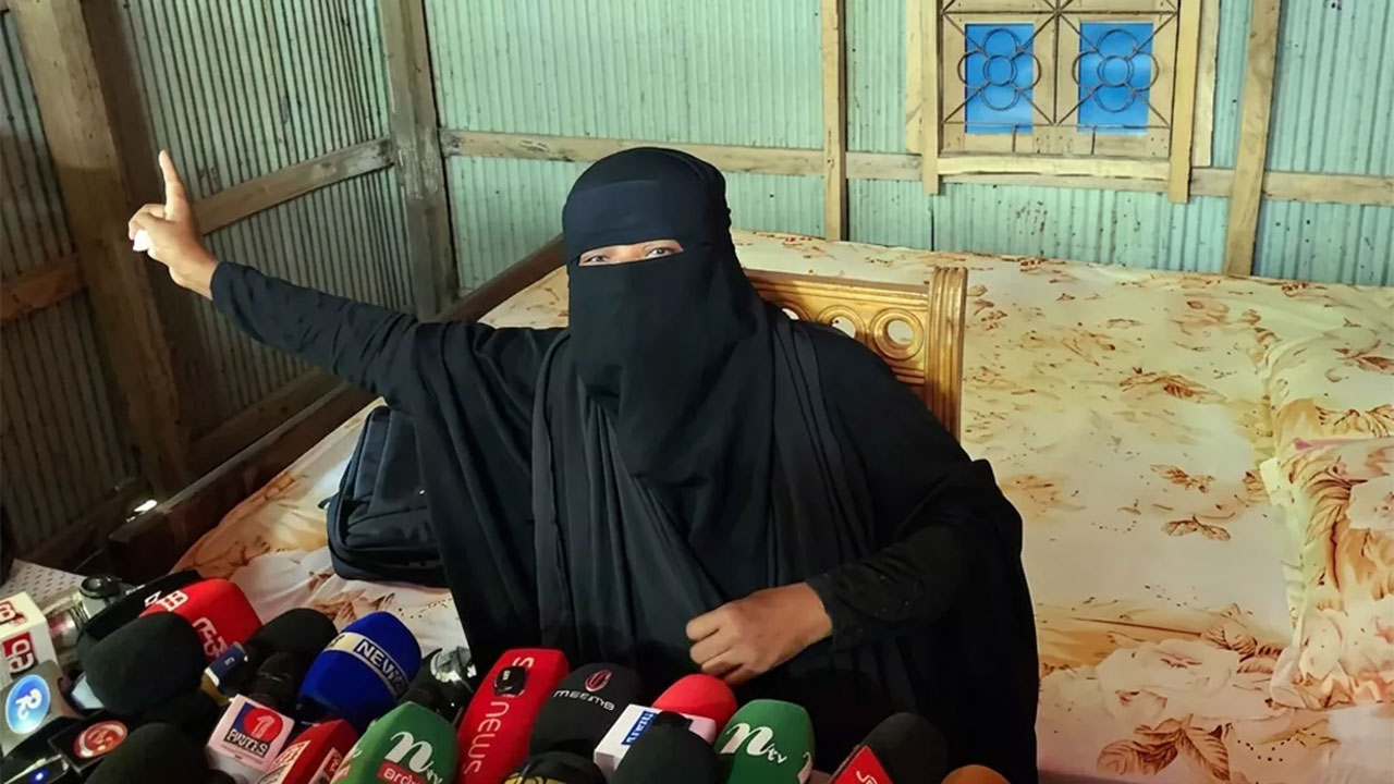 বাড়িঘরে আগুন দিয়ে আমাদের শেষ করে দেওয়ার হুমকি দেওয়া হচ্ছে: নুসরাতের মা
