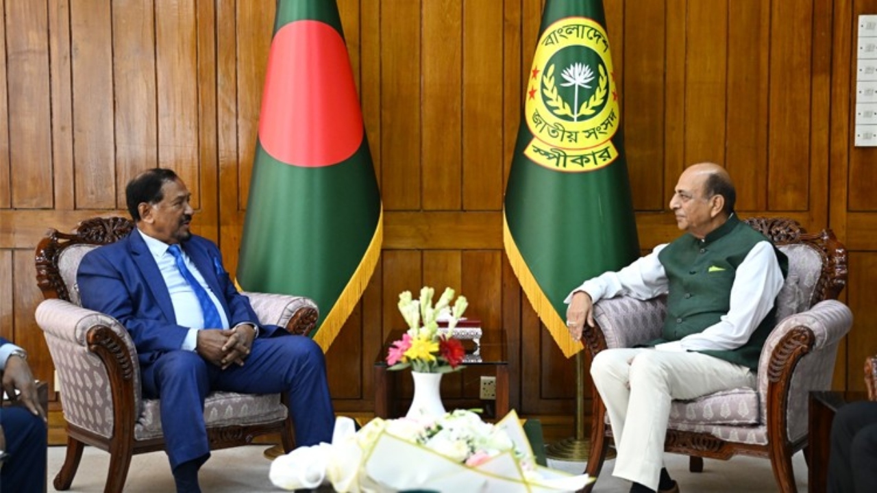 স্পিকারের সঙ্গে ভারতীয় হাইকমিশনারের সাক্ষাৎ