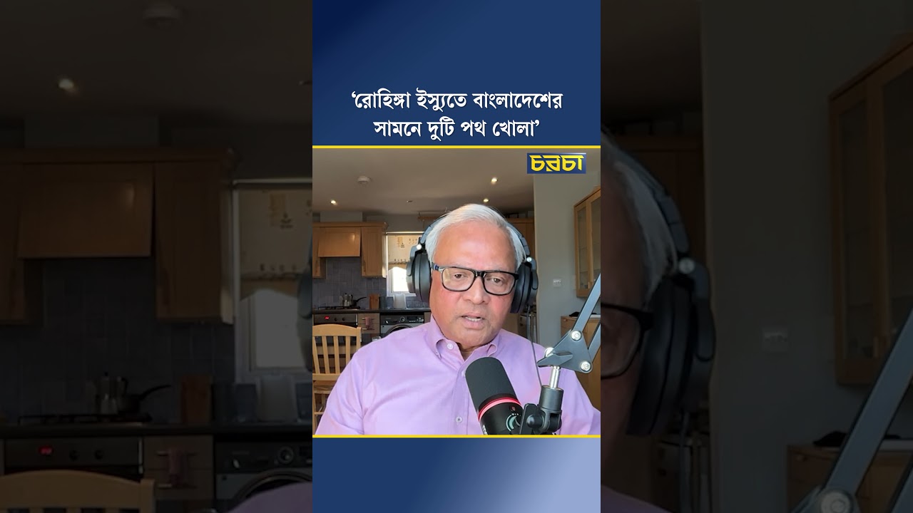 ‘রোহিঙ্গা ইস্যুতে বাংলাদেশের সামনে দুটি পথ খোলা’