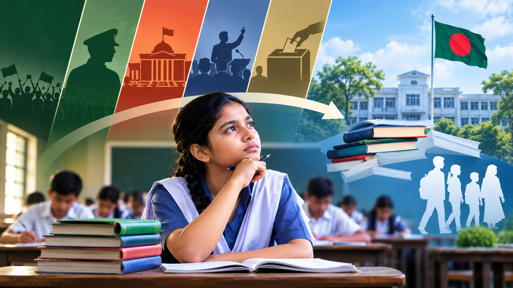 রাজনৈতিক পরিবর্তন হলেই বদলে যায় শিক্ষাক্রম, কেন?
