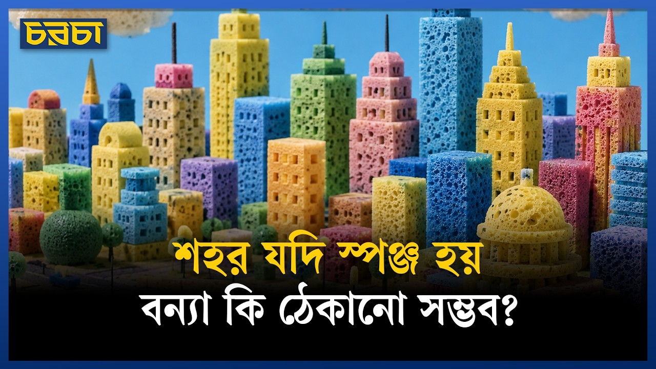 বন্যা ঠেকাতে শহর হবে বিশাল স্পঞ্জ, কীভাবে সম্ভব?