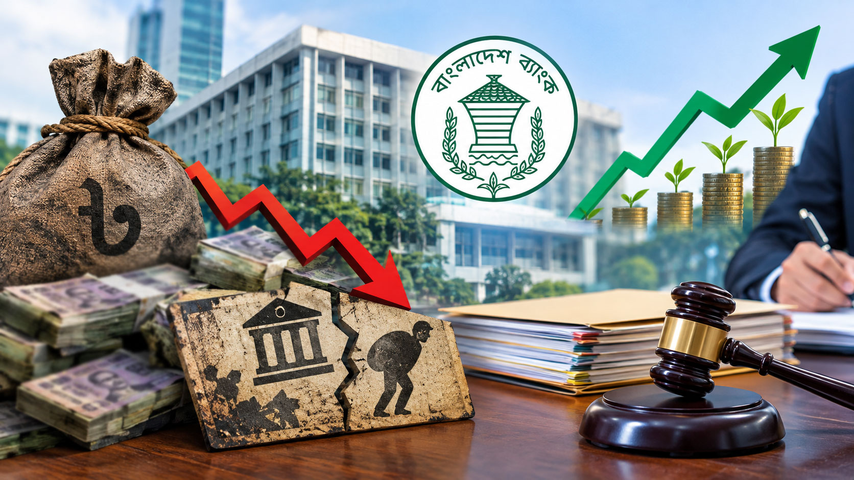 ৬ লাখ কোটি টাকার খেলাপি ঋণ আদায়ে কী করছে বাংলাদেশ ব্যাংক