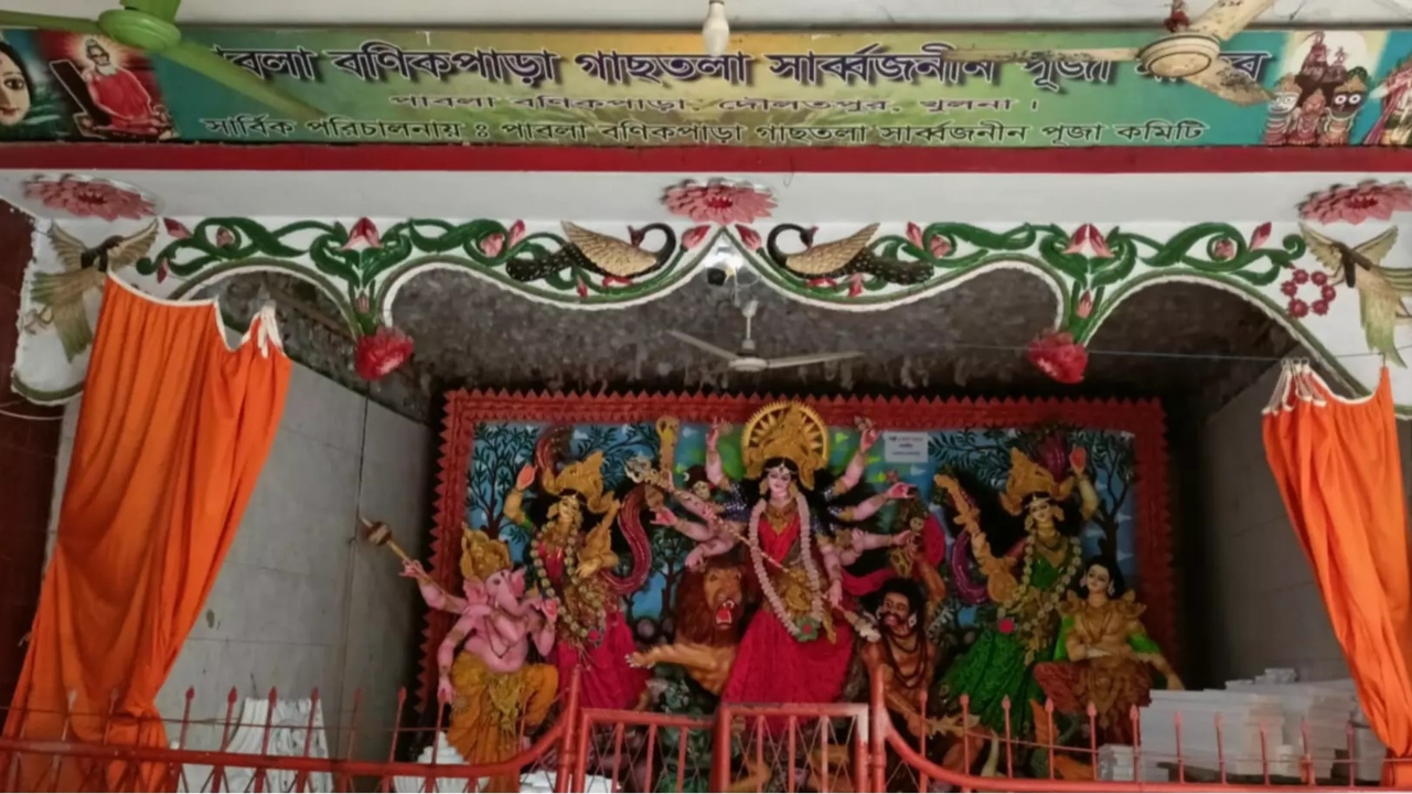 দুর্গাপূজায় খুলনার ৯৫৬টি মণ্ডপে চার স্তরের নিরাপত্তা জোরদার 
