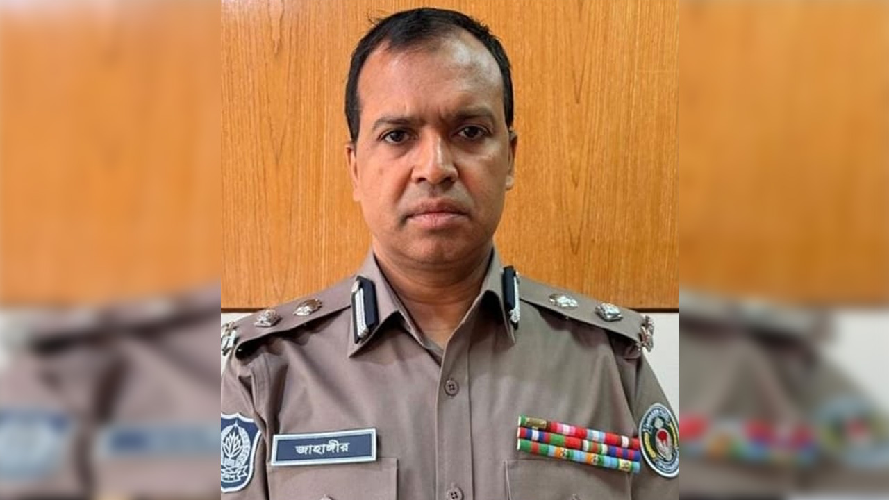 সিলেটের নতুন ডিআইজি মোহাম্মদ জাহাঙ্গীর হোসেন
