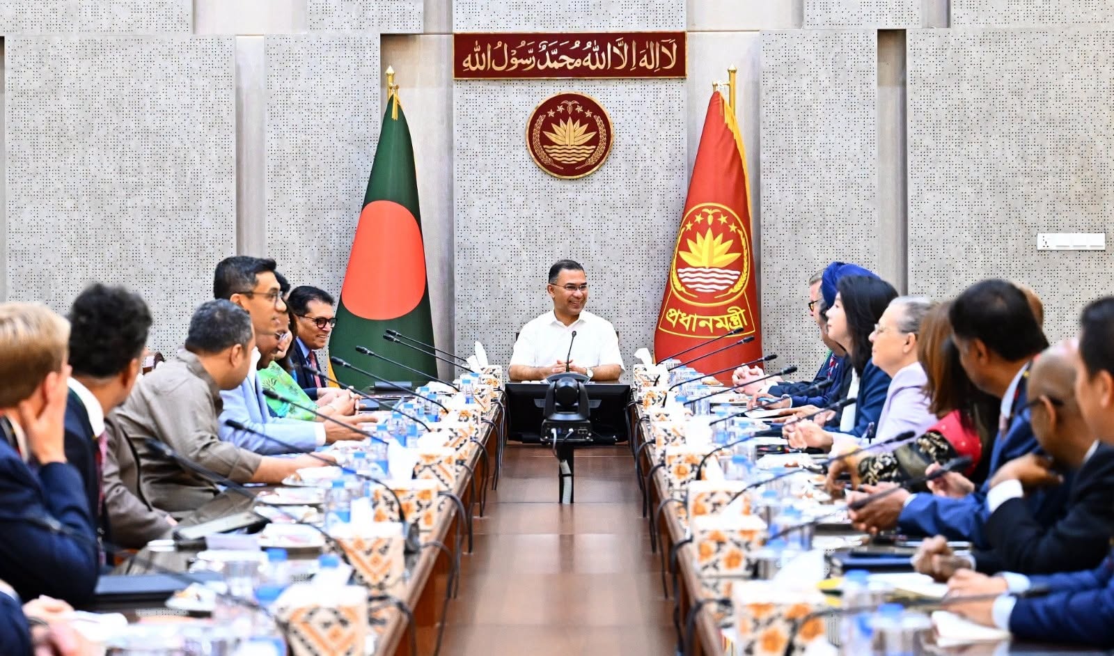 প্রধানমন্ত্রীর সঙ্গে ইউএস-বাংলাদেশ বিজনেস কাউন্সিলের প্রতিনিধিদলের বৈঠক