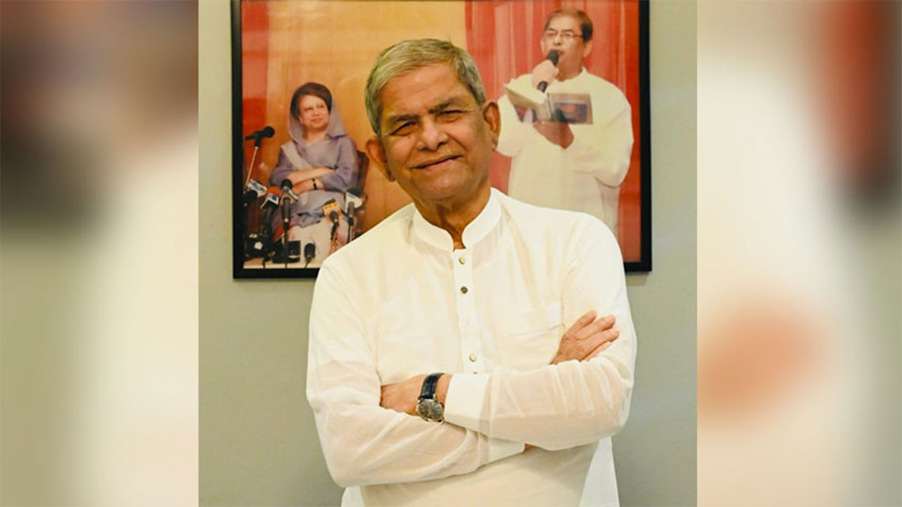 মির্জা ফখরুল ইসলাম আলমগীর। ফাইল ছবি