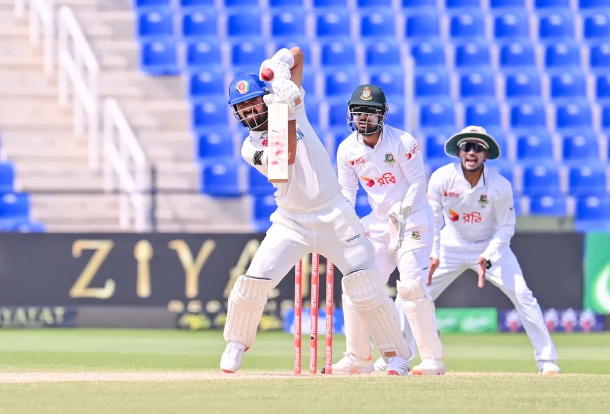 বাংলাদেশ লিড নেওয়ার আশায় বাধা রহমতের প্রতিরোধ