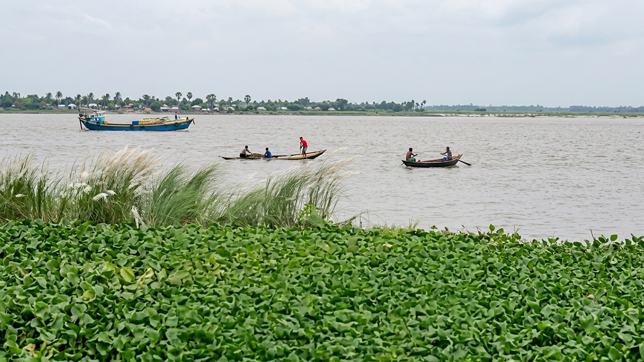 পদ্মার স্রোতে নৌকাডুবি, বাবা-ছেলে নিখোঁজ