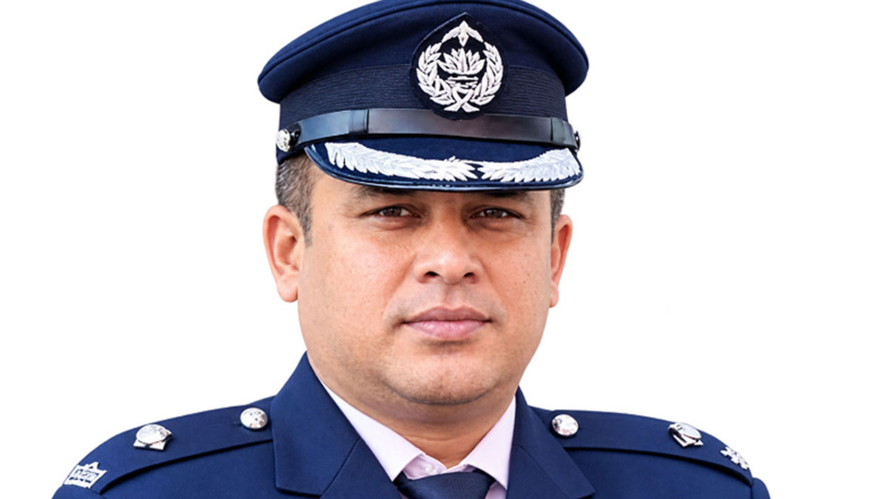 ক্যান্টনমেন্ট থানার সাবেক ওসি মো. রাকিবুল হাসান। ছবি: চরচা