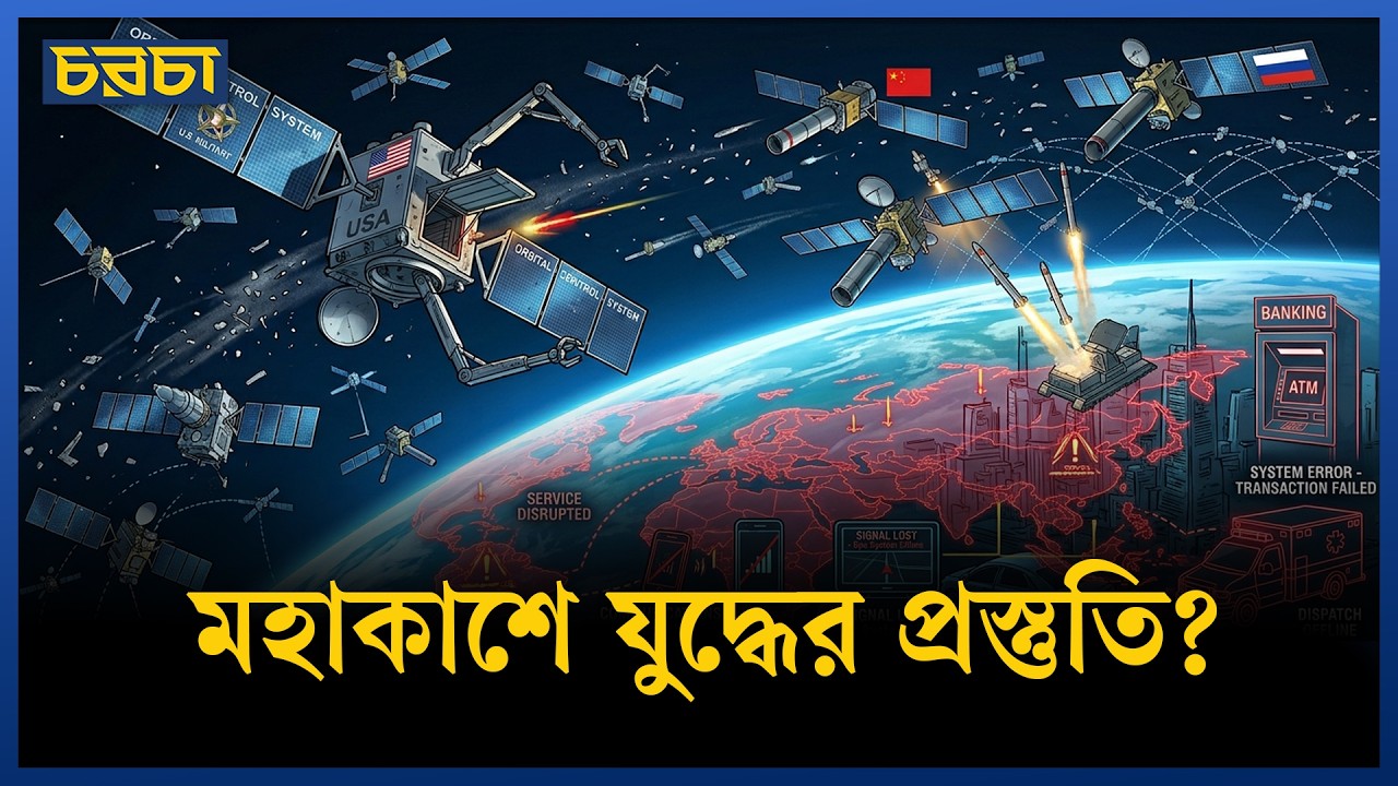 মহাকাশে অস্ত্রের বিস্তার, জিপিএস থেকে ব্যাংকিং—ঝুঁকিতে যে সেবাগুলো