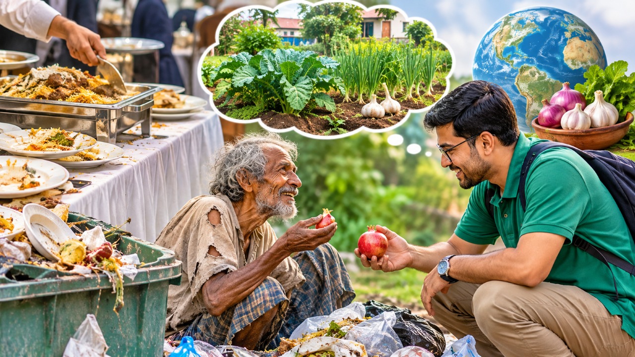 খাবার নষ্ট করার মধ্যে গর্বের কী আছে?
