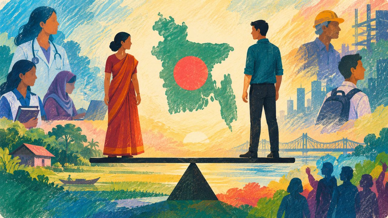 লিঙ্গসমতায় কোথায় দাঁড়িয়ে বাংলাদেশ?
