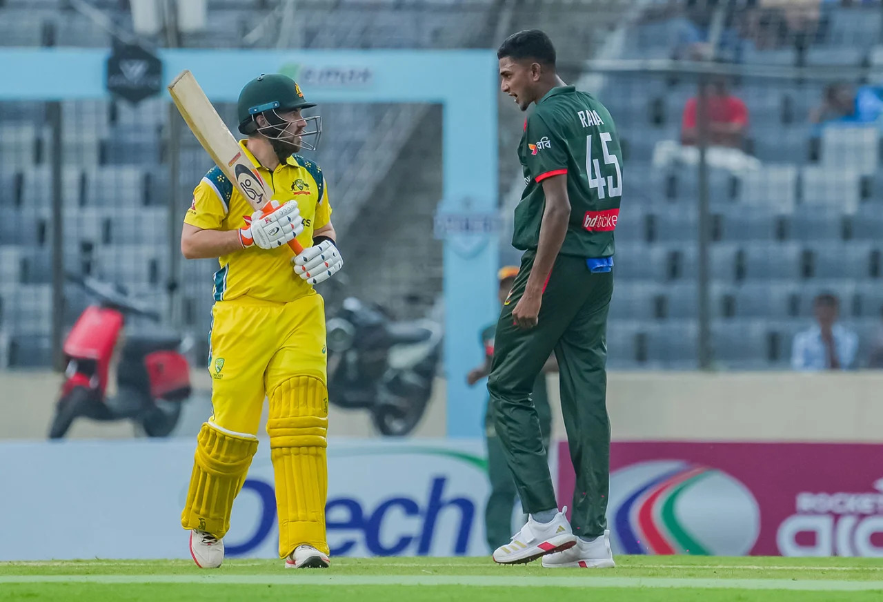 সাদা বলের ক্রিকেটেও বাংলাদেশ দলের গুরুত্বপূর্ণ সদস্য নাহিদ রানা। ছবি: বিসিবি