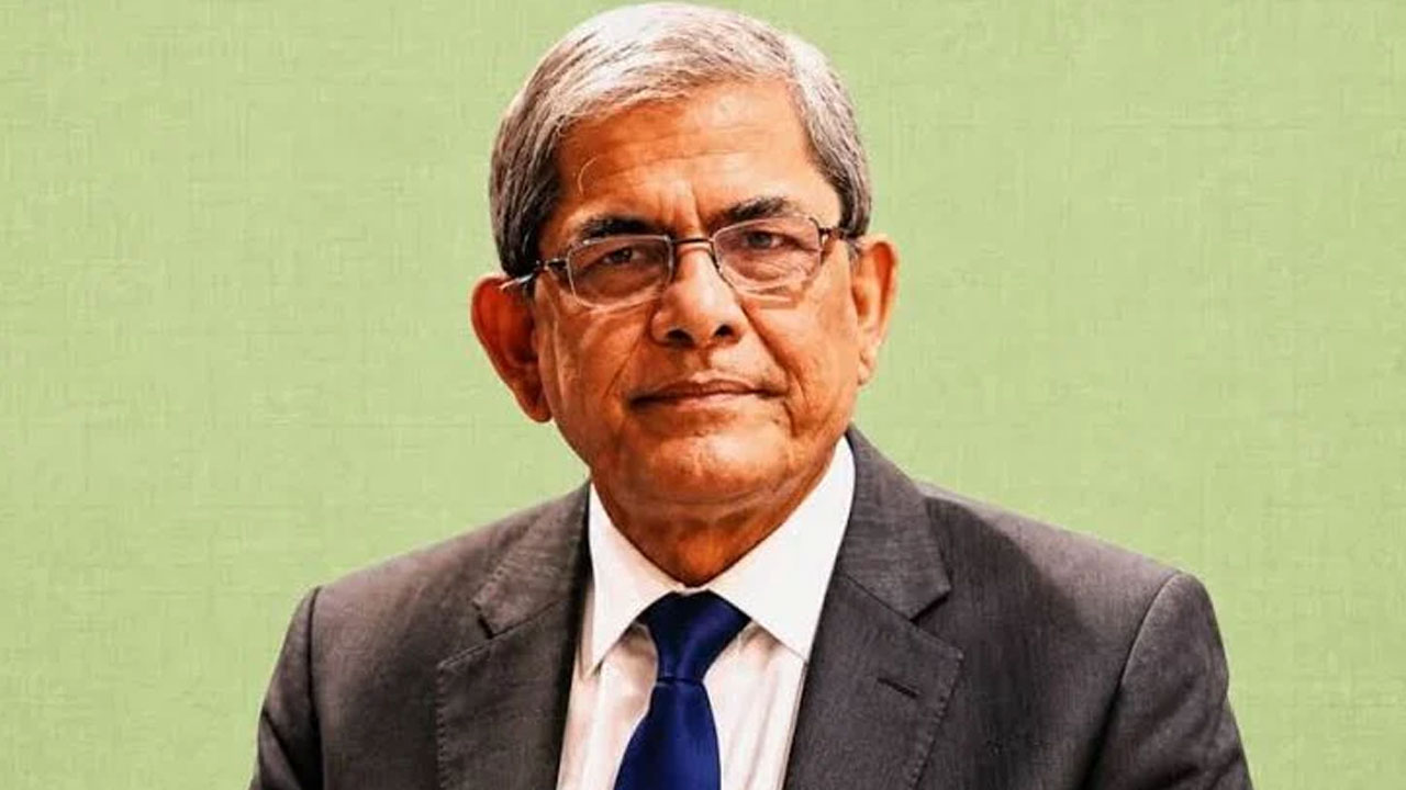 সন্ধ্যায় বঙ্গভবনে মির্জা ফখরুলের শপথ