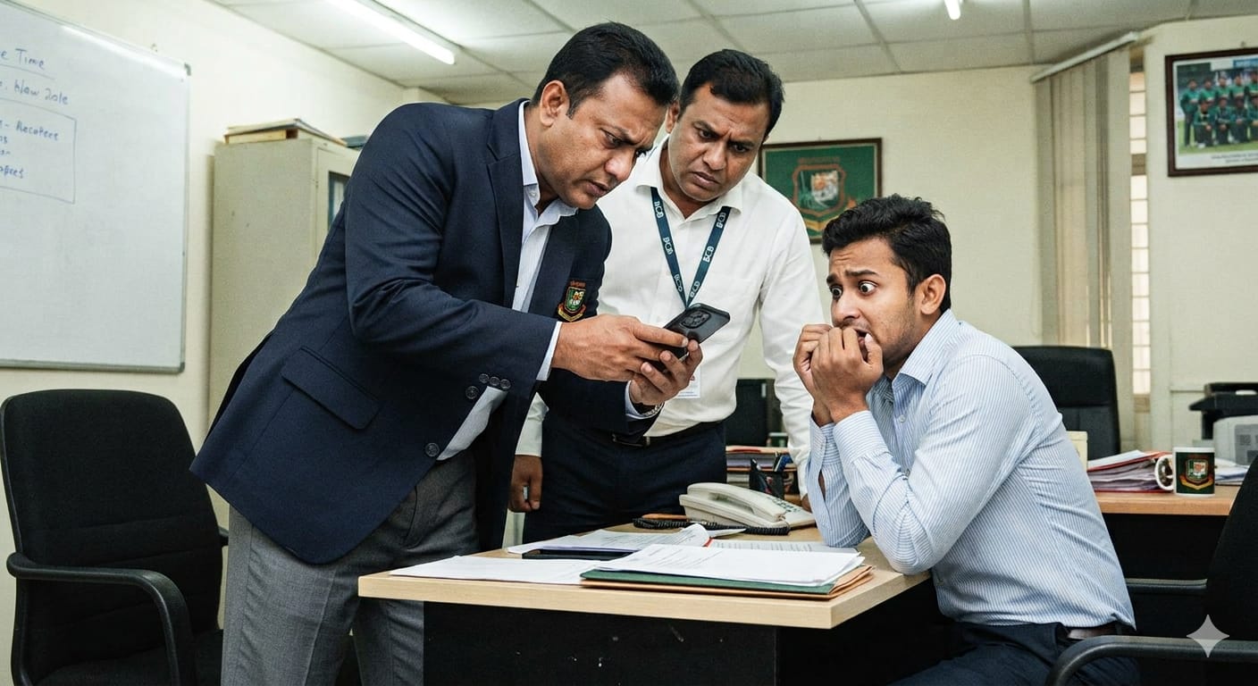 বিসিবিতে ফোন তল্লাশি, সতর্কতা নাকি আতঙ্ক?