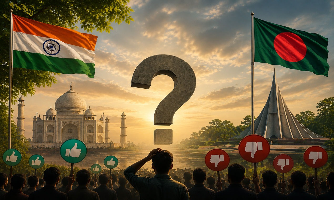 ভারতের ভাবমূর্তি বাংলাদেশে কেমন?