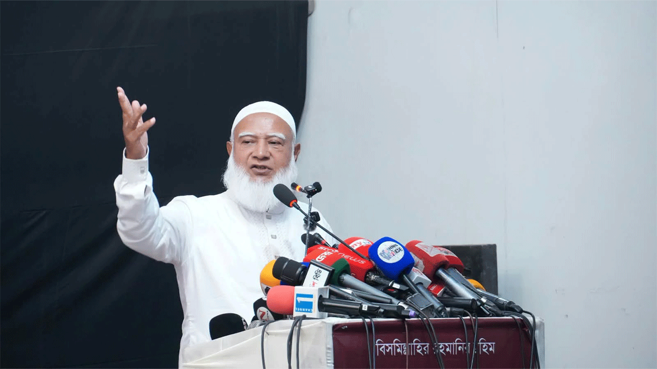 ফ্যাসিস্টের সঙ্গে নাকি আমরা হাত মেলাচ্ছি, নাউজুবিল্লাহ: জামায়াত আমির
