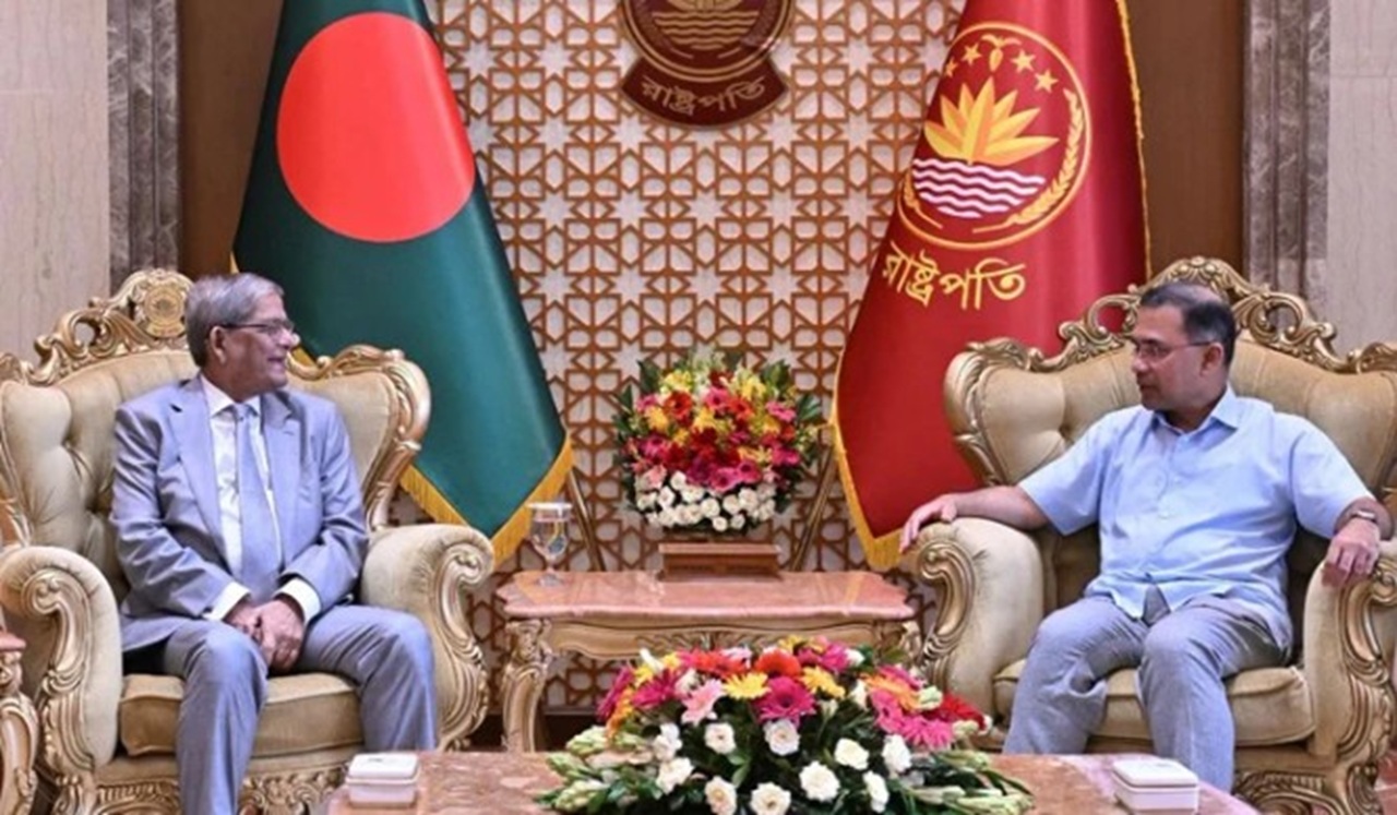 রাষ্ট্রপতির সঙ্গে প্রধানমন্ত্রীর সৌজন্য সাক্ষাৎ