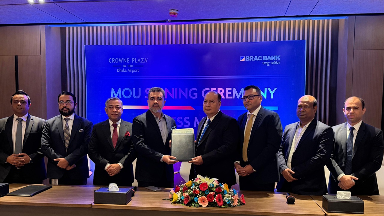 ক্রাউন প্লাজা ঢাকা এয়ারপোর্টে ব্র্যাক ব্যাংক গ্রাহকদের জন্য ডাইনিং সুবিধা