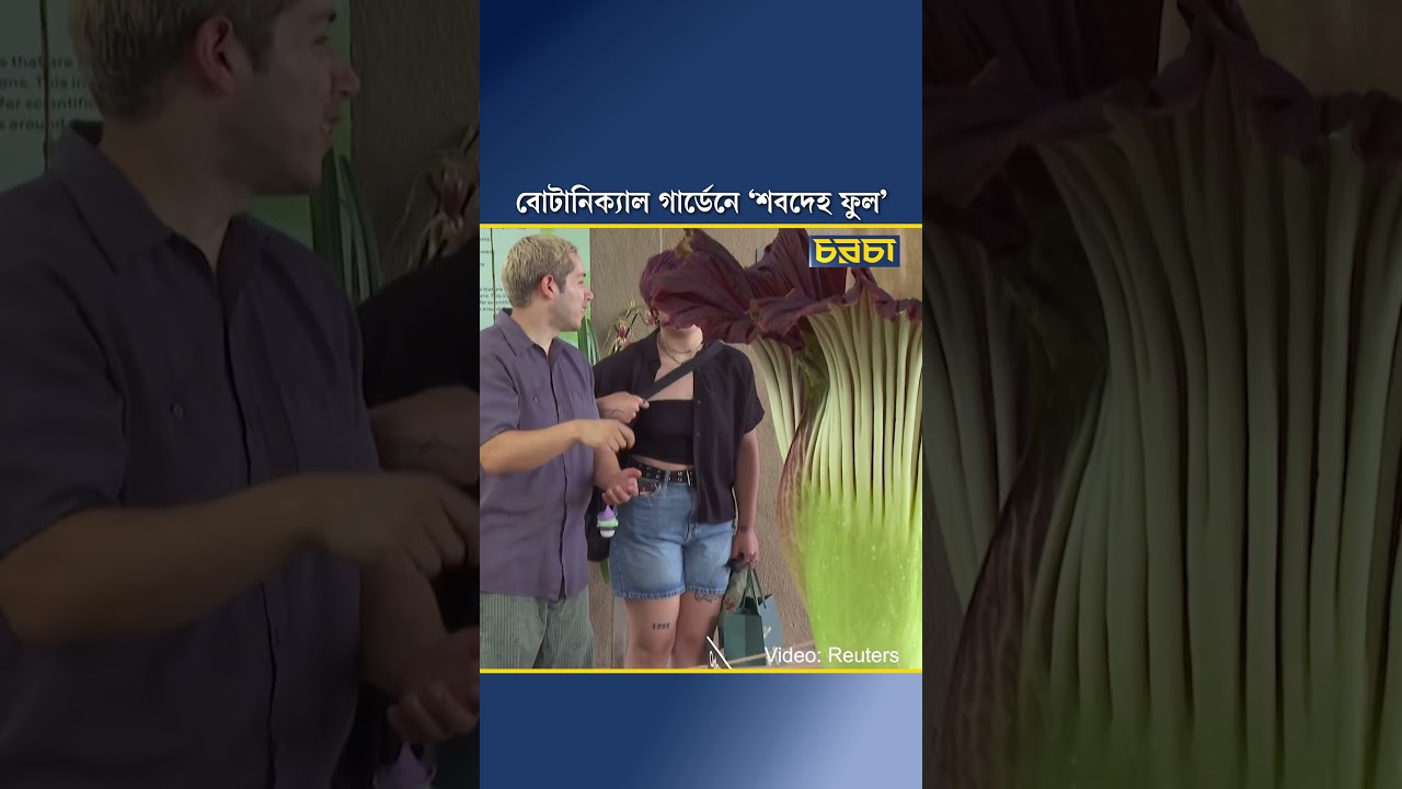 বোটানিক্যাল গার্ডেনে ‘শবদেহ ফুল’