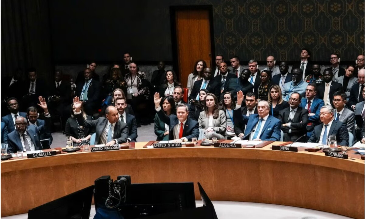 গাজায় আন্তর্জাতিক বাহিনী মোতায়েনের প্রস্তাব জাতিসংঘে অনুমোদন