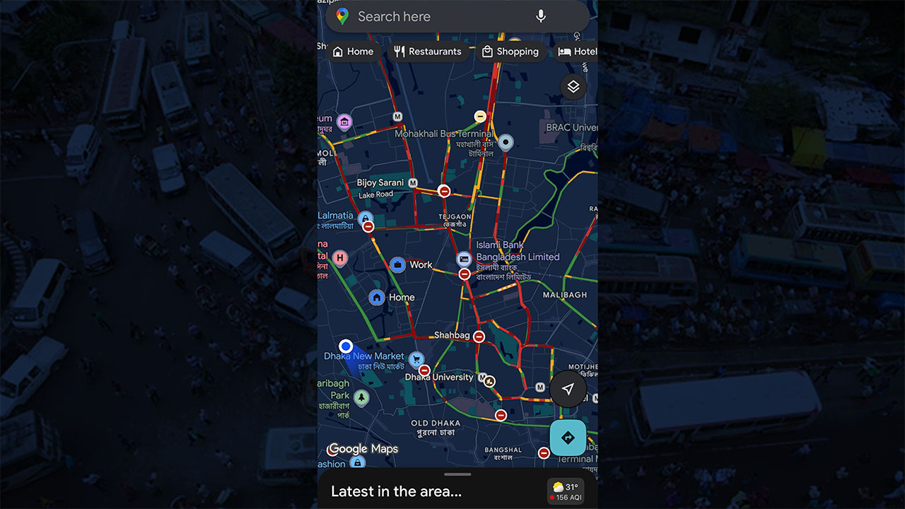 তিন কারণে ঢাকায় তীব্র যানজট: ডিএমপি