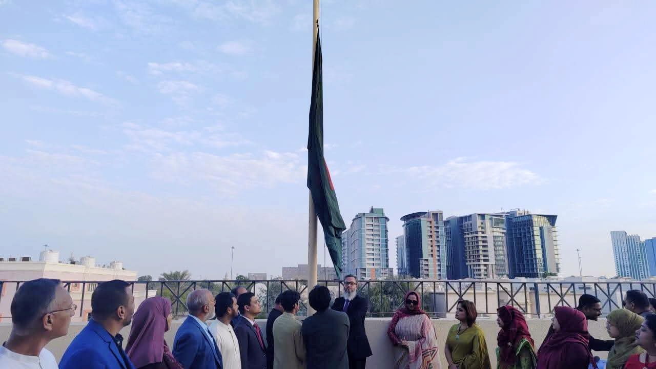 আমিরাতের বাংলাদেশ দূতাবাসে ৫৪তম মহান বিজয় দিবস উদ্যাপন