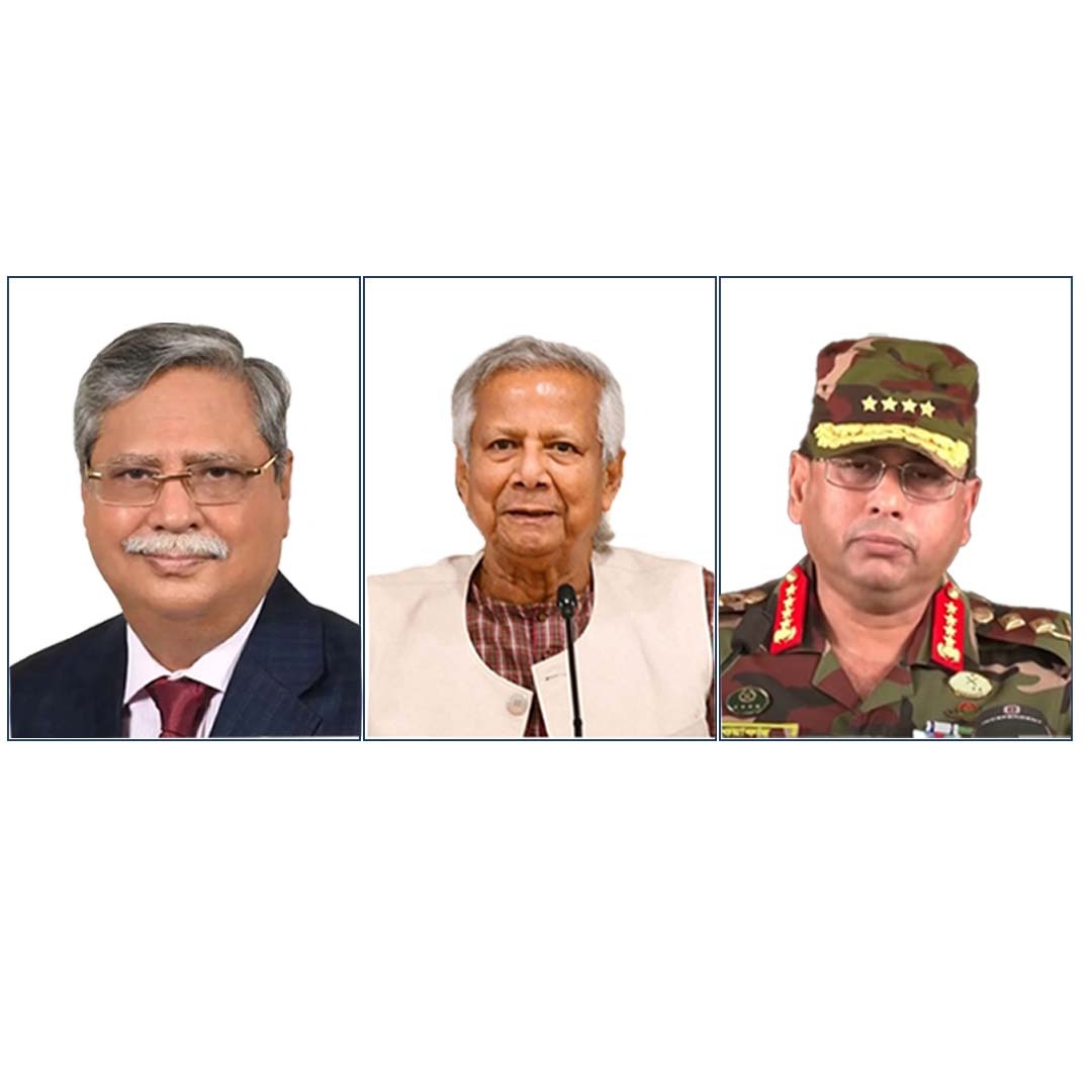 রাষ্ট্রপতি ও প্রধান উপদেষ্টার সঙ্গে সেনাপ্রধানের সাক্ষাৎ