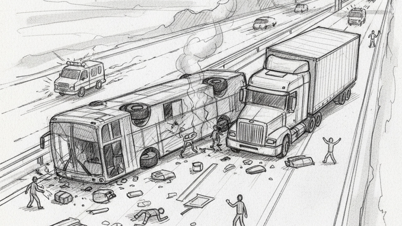 তেলেঙ্গানায় সড়ক দুর্ঘটনায় নিহত ২০