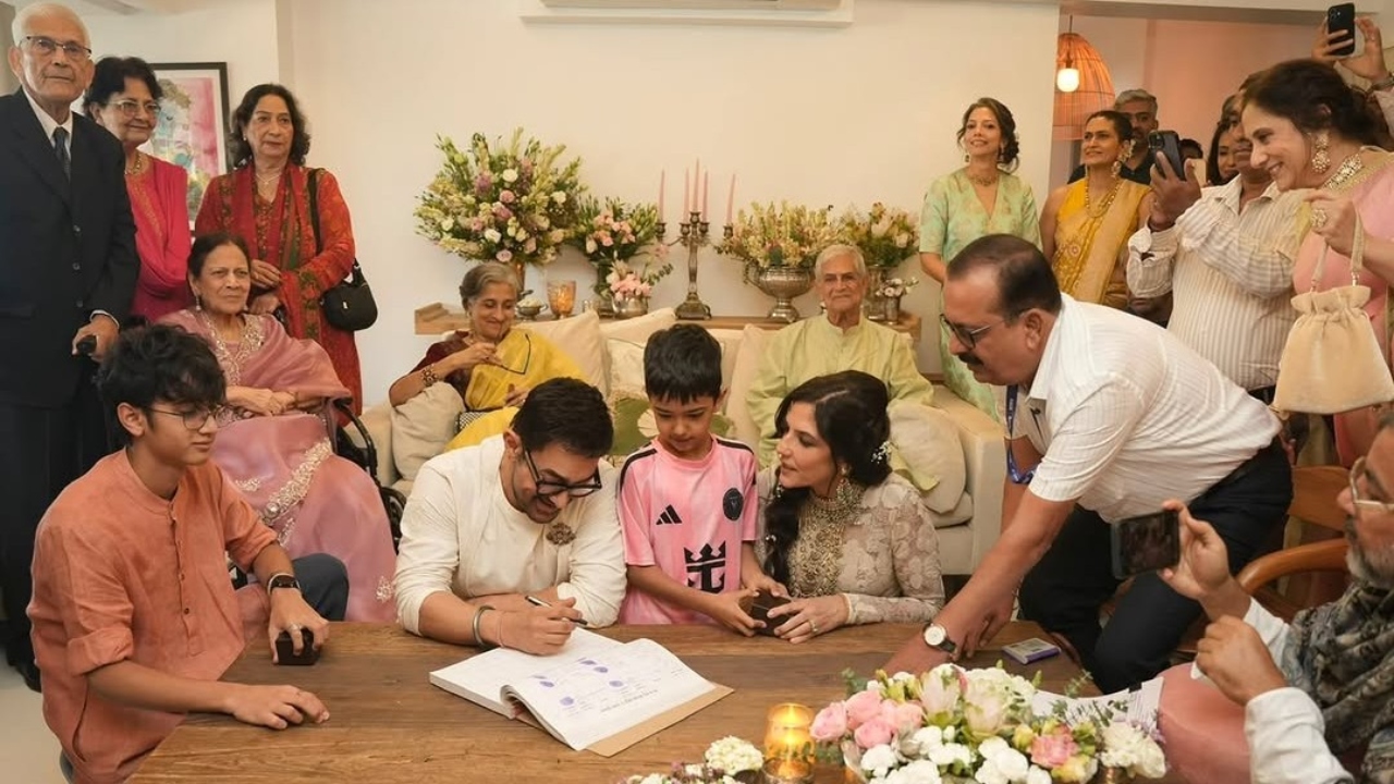 ফের বিয়ের পিঁড়িতে আমির খান, প্রকাশ্যে ছবি