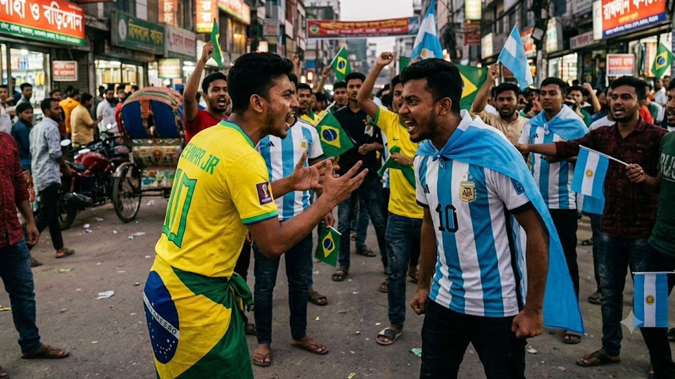 ছবি: এআই দিয়ে তৈরি