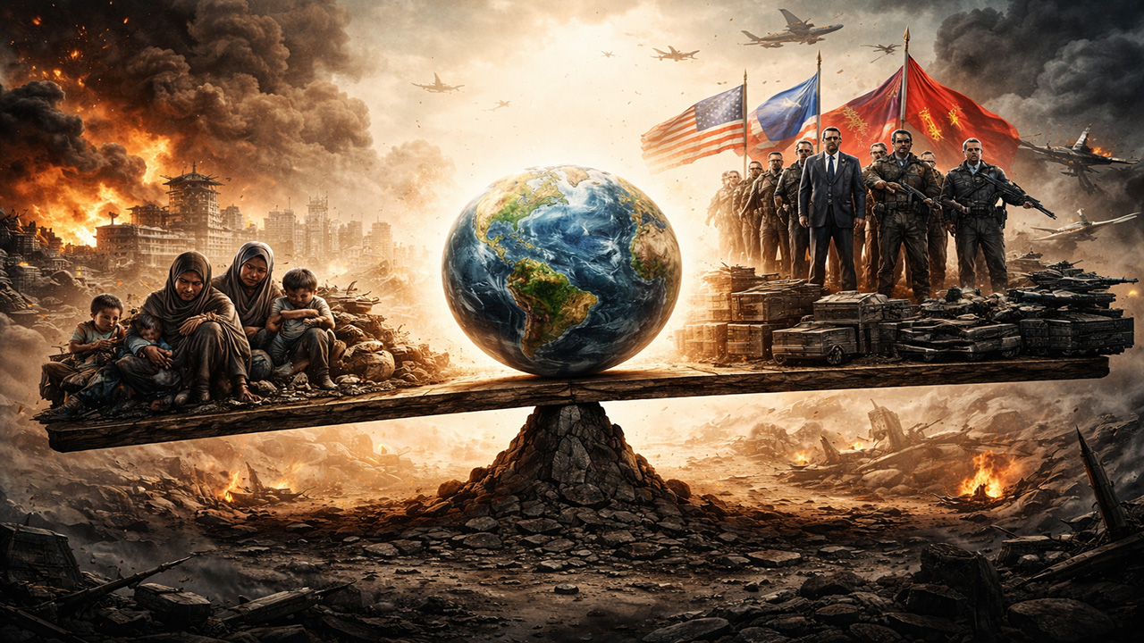 বিশ্বের বর্তমান অশান্তির মূল ক্ষমতার ভারসাম্যহীনতা