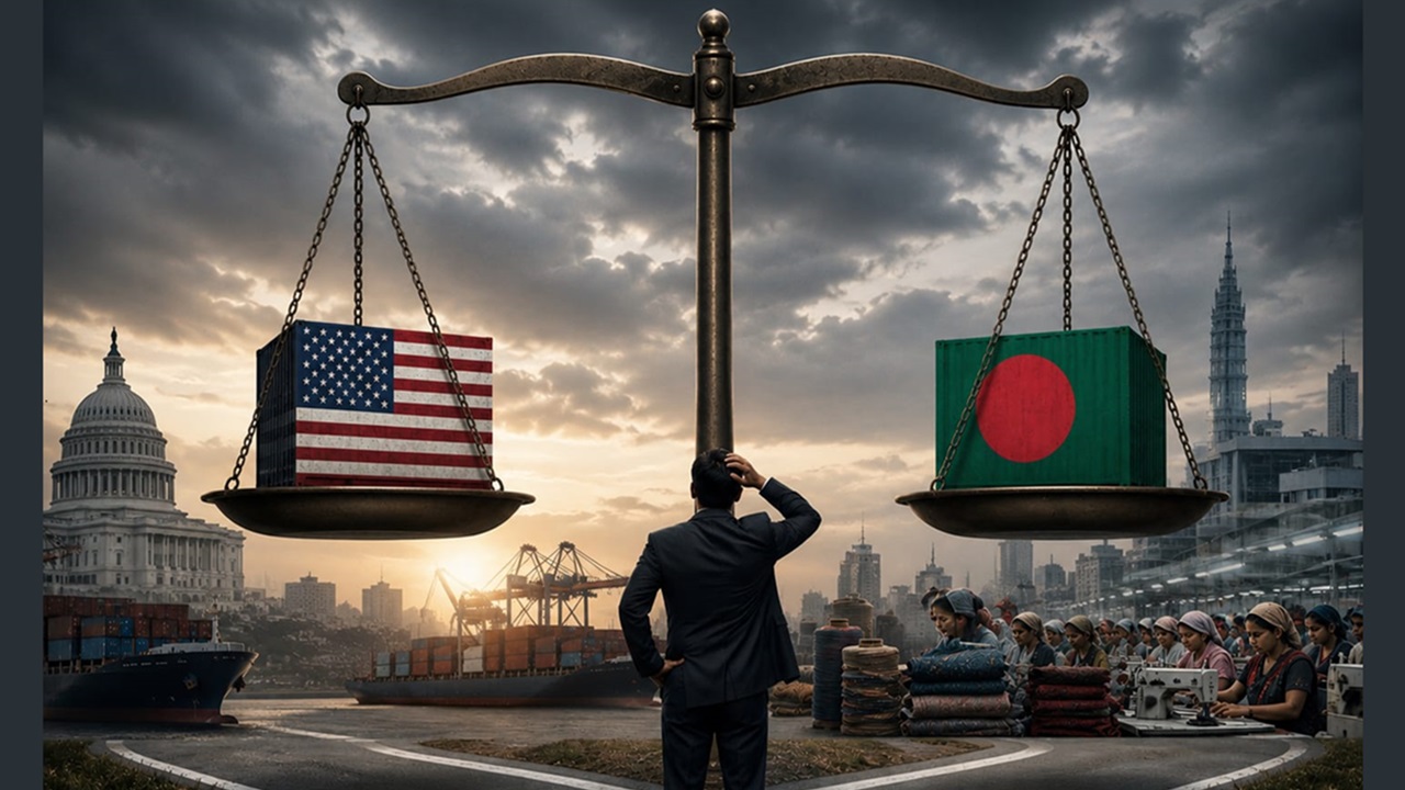 মার্কিন অসম বাণিজ্য চুক্তি: ঢাকার সামনে কঠিন প্রশ্ন