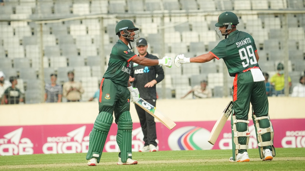 রানে ফিরলেন তানজিদ-শান্ত, সিরিজে সমতা বাংলাদেশের